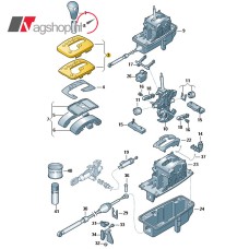 Audi A4 8E aluminium afdekking  Multitronic